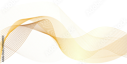Gold line