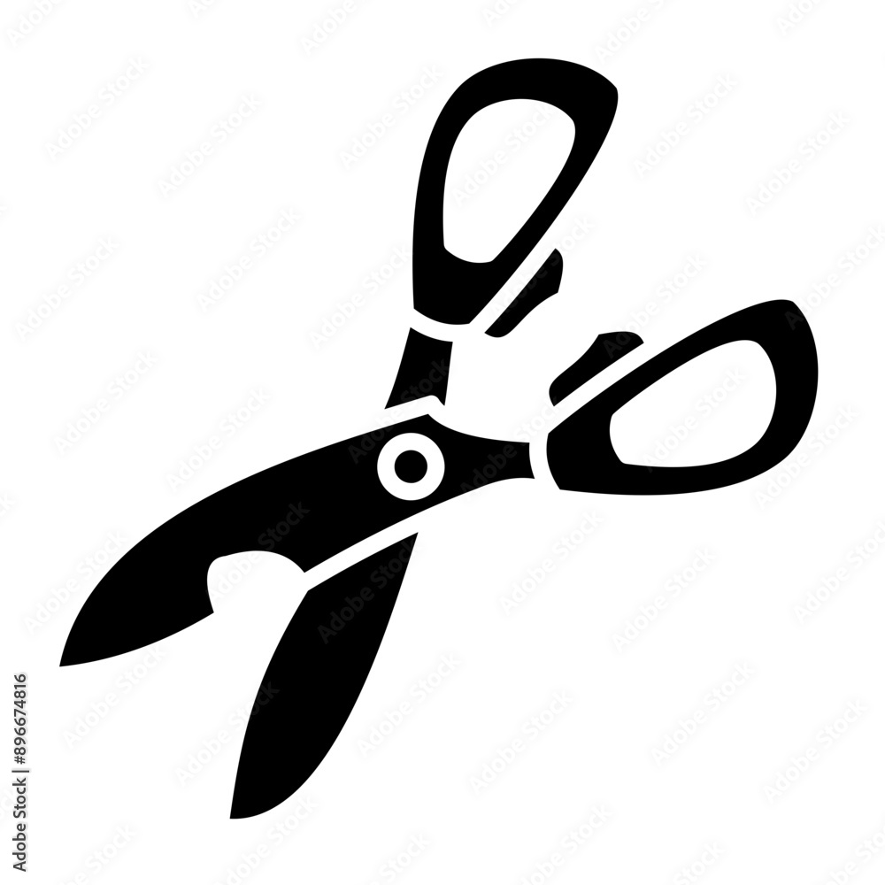 Fototapeta premium Kitchen Shears Icon