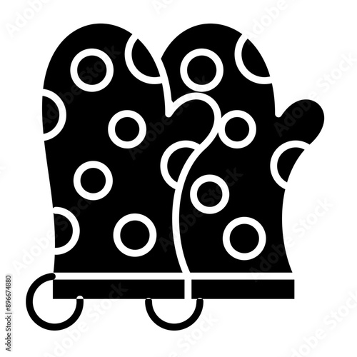 Oven Mitts Icon