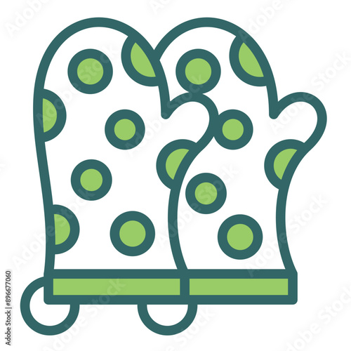 Oven Mitts Icon