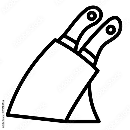 Knife Block Icon