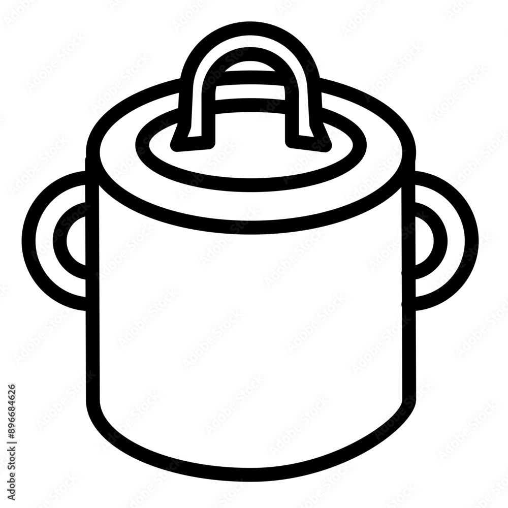 Obraz premium Stock Pot Icon