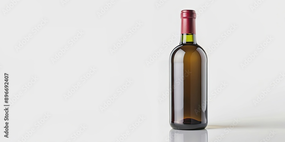 Wine bottle without label on white background, wine, bottle, blank, empty, label-less, alcohol, vintage, isolated,clear Wine bottle without label on white background, wine, bottle, blank, empty, label-less, alcohol, vintage, isolated,clear