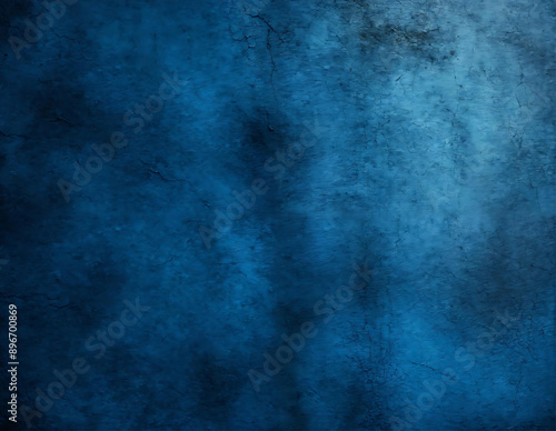 Dark blue background with a grungy texture, showcasing rough and uneven patterns in a deep shade of blue. The texture adds depth and character to the background, giving it a worn and aged appearance.