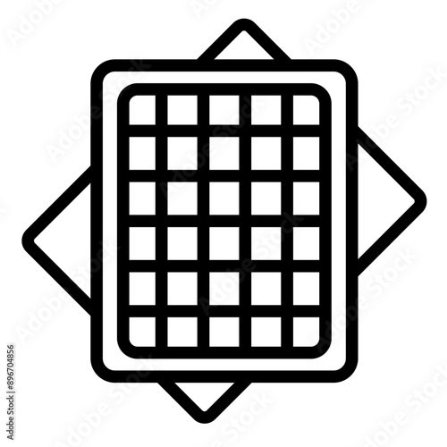 Graph Paper Icon