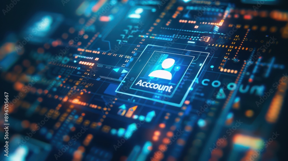 Social media profile with Fake Account stamp, Rip-off, online identity fraud and caution Social media profile with Fake Account stamp, Rip-off, online identity fraud and caution