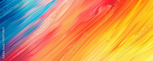 Wallpaper Mural Abstract colorful brushstrokes texture, vibrant Torontodigital.ca