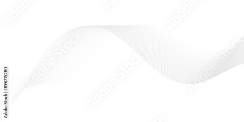 	
Vector Abstract white digital blend wave lines and technology background. Modern white flowing wave lines and glowing moving lines. Futuristic technology and sound wave lines background.