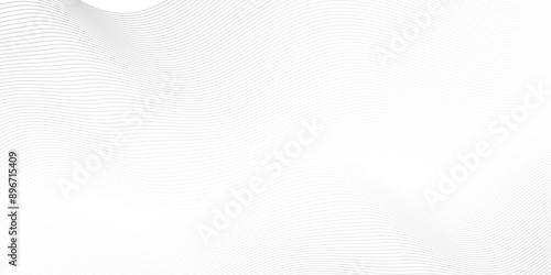 Vector Abstract white digital blend wave lines and technology background. Modern white flowing wave lines and glowing moving lines. Futuristic technology and sound wave lines background.