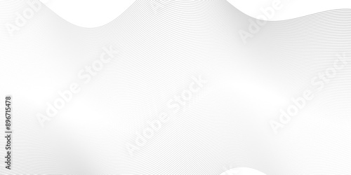 Vector Abstract white digital blend wave lines and technology background. Modern white flowing wave lines and glowing moving lines. Futuristic technology and sound wave lines background.
