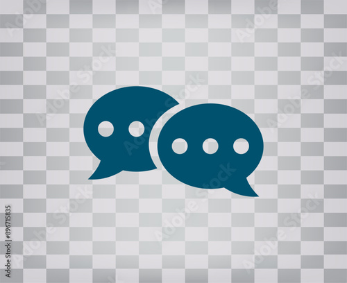Vector icon on gray background with gradient