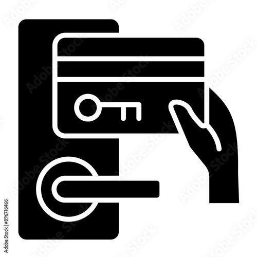 Hotel Keycard Icon
