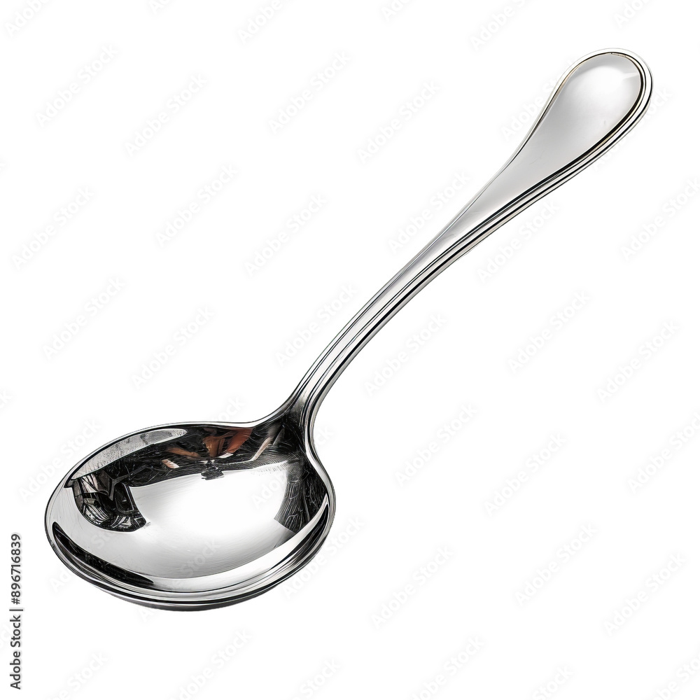 Shiny Silver Spoon