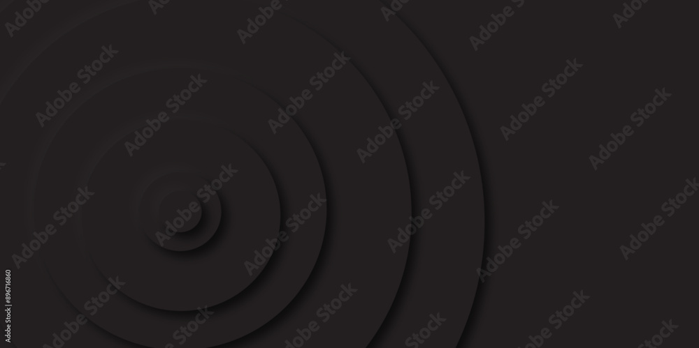 Obraz premium Abstract white geometric overlapping circle background with shadow. Vector circles template vector design. white background texture, Xmas, backdrop, lights, wallpaper design.
