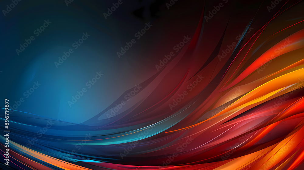 Abstract colorful waves of light in a dynamic background. Vibrant multicolored lines create a flowing, energetic visual effect. Abstract colorful waves of light in a dynamic background. Vibrant multicolored lines create a flowing, energetic visual effect.
