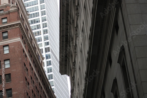 Urban Contrast in New York buildings 2024