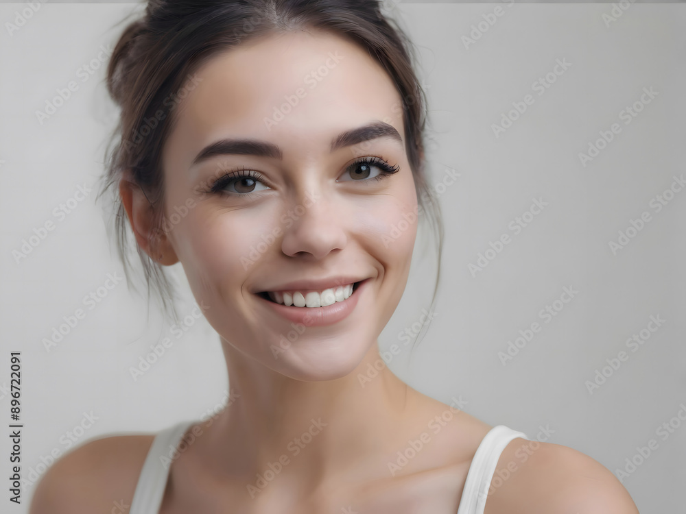 Joyful Radiance: A Model's Charm Generative AI Joyful Radiance: A Model's Charm Generative AI