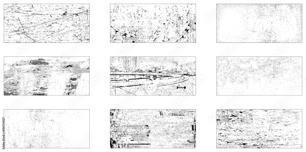 Set of grunge distressed texture background. Paint grunge texture bundle. Vector set of grunge overlay textures. Set of grunge distressed texture background. Paint grunge texture bundle. Vector set of grunge overlay textures.