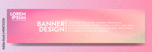 Mesh wave blur banner that offers a stylish, modern look, perfect for social media and advertising use