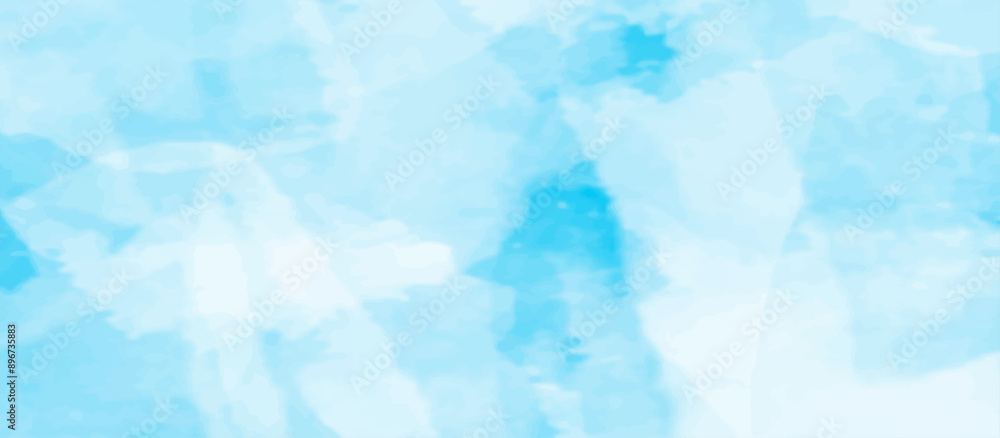 Obraz premium Abstract watercolor paper textured illustration. grungy violet gradient watercolor artistic brush paint stain background. light sky blue background.. retro aquarelle card design.