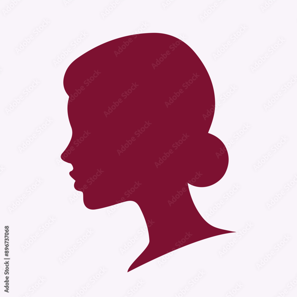Woman silhouette vector illustration Woman silhouette vector illustration