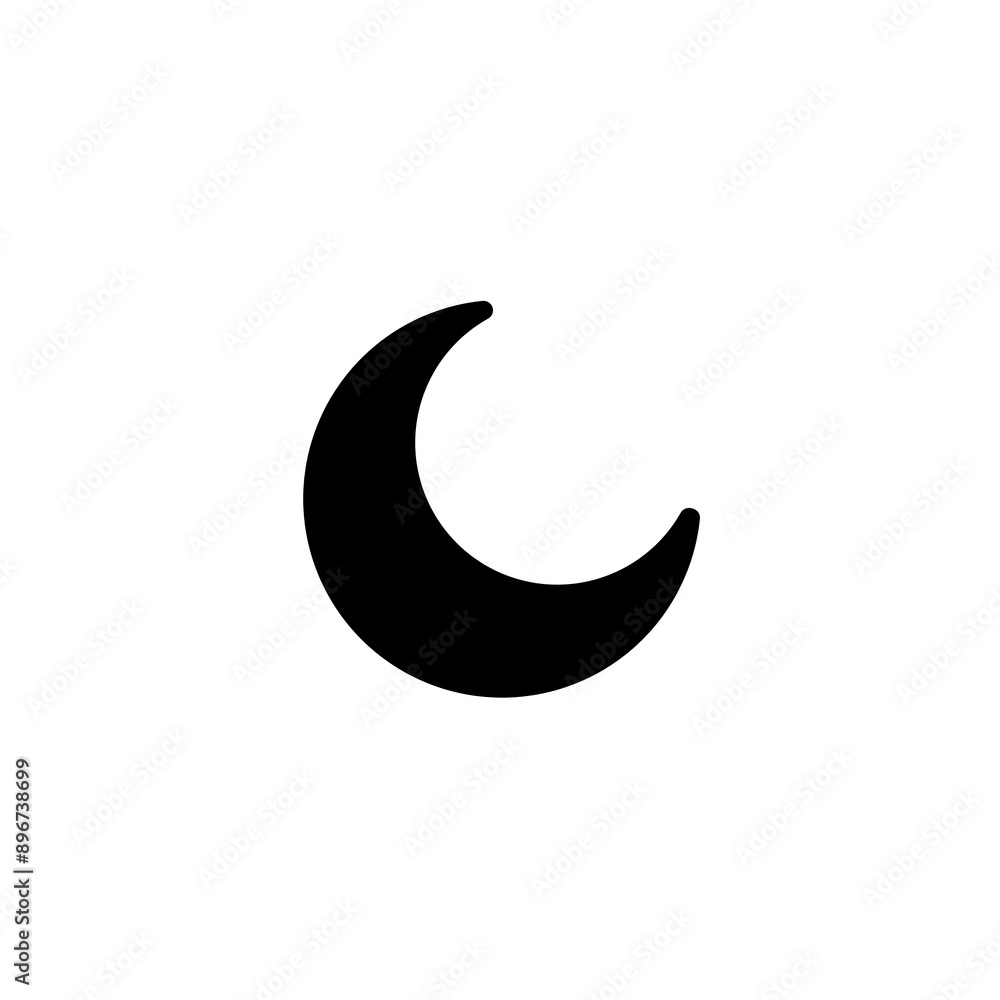 Moon icon for digital use Moon icon for digital use