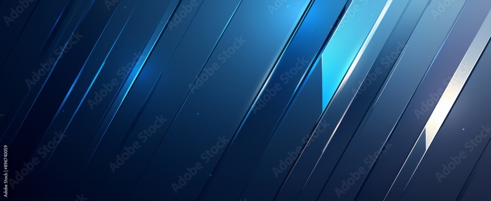 Vertical Silver Metal Gradients on a Dark Blue Background in Flat Design Vertical Silver Metal Gradients on a Dark Blue Background in Flat Design