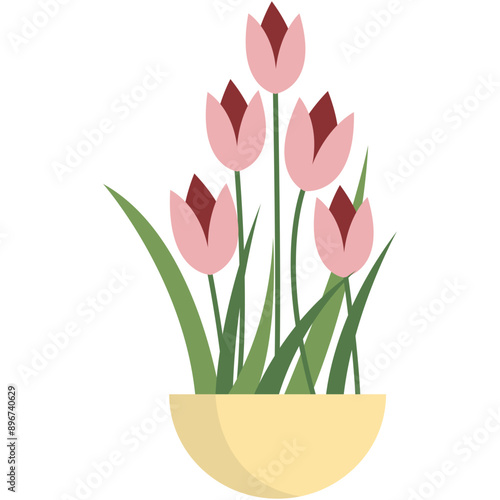 Happy Nowruz Day Element. New Year in Iran. Vector Illustration with Cartoon Design.