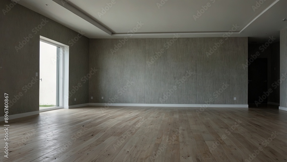 modern and empty room modern and empty room