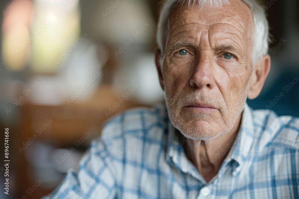 Engaging Mind: Senior Man Enjoying Sudoku Puzzles in Profile View, Intellectual Retirement Activity Engaging Mind: Senior Man Enjoying Sudoku Puzzles in Profile View, Intellectual Retirement Activity