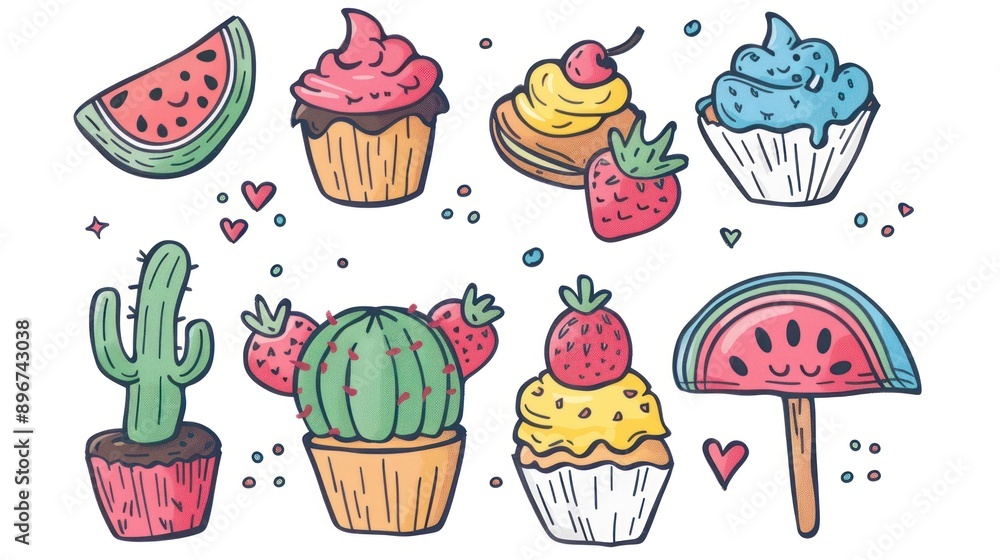 Sweet Summer Treats & Cacti Sweet Summer Treats & Cacti