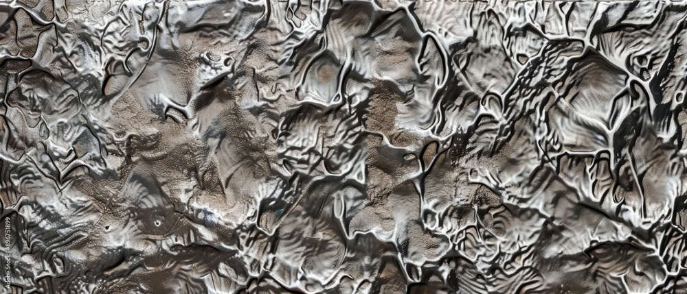 Panoramic close-up, high detail scan of raised pattern texture, Generative AI Panoramic close-up, high detail scan of raised pattern texture, Generative AI