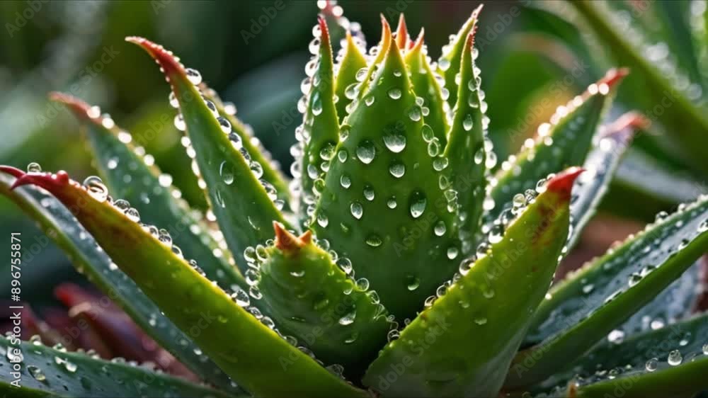 The aloe vera plant is a beautiful, healing green. A close-up shows the plant's patterns and textures, showing how it soothes and rejuvenates. The image is calm and fresh, a great photo of a plant. The aloe vera plant is a beautiful, healing green. A close-up shows the plant's patterns and textures, showing how it soothes and rejuvenates. The image is calm and fresh, a great photo of a plant.