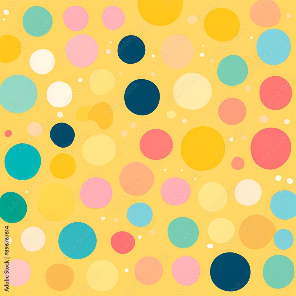 seamless pattern with circles seamless pattern with circles