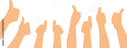 multiple diverse hand gestures against , vector icon design.