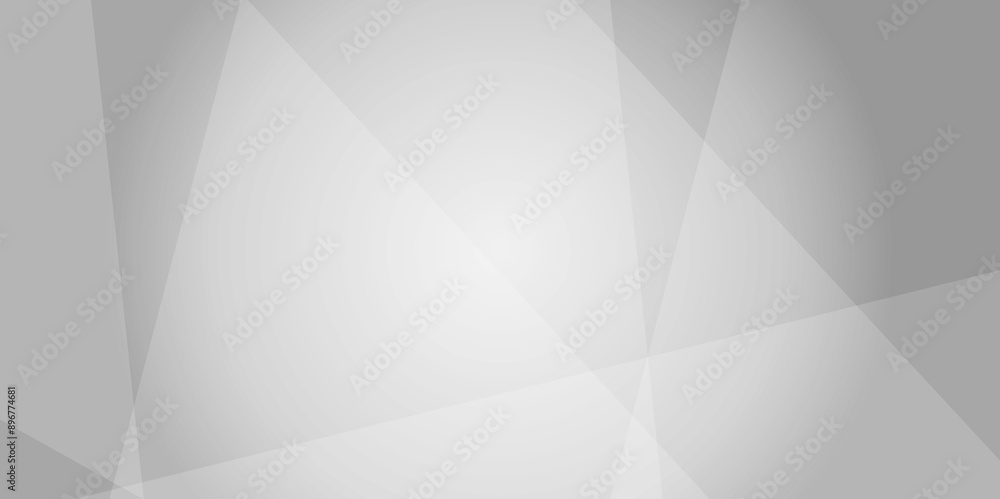 Abstract white and gray geometric overlay layer background on bright space with geometric decoration concept. Minimal futuristic element concept for poster, brochure, banner, wallpaper, cover, flyer. Abstract white and gray geometric overlay layer background on bright space with geometric decoration concept. Minimal futuristic element concept for poster, brochure, banner, wallpaper, cover, flyer.
