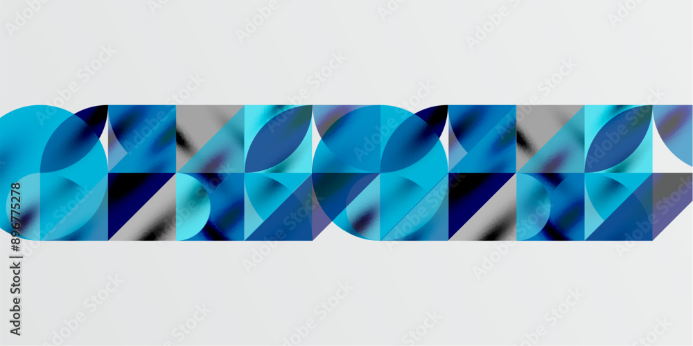 Triangles, round triangles and circles techno art. Vector Illustration For Wallpaper, Banner, Background, Card, Book Illustration, landing page Triangles, round triangles and circles techno art. Vector Illustration For Wallpaper, Banner, Background, Card, Book Illustration, landing page