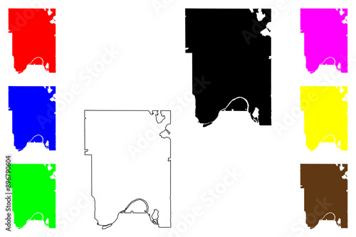 Εκτύπωση καμβά Ramsey County, Minnesota (U