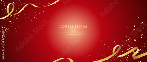 Gorgeous light grain and ribbon background