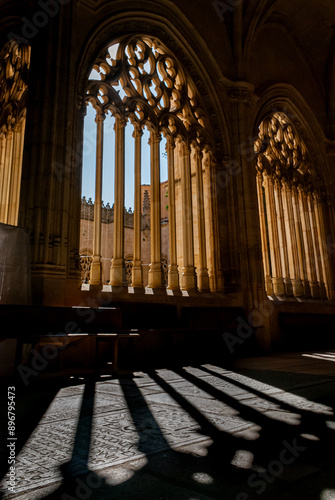 Cloister of the Cathedral of Segovia, Spain. May 16, 2010. photo