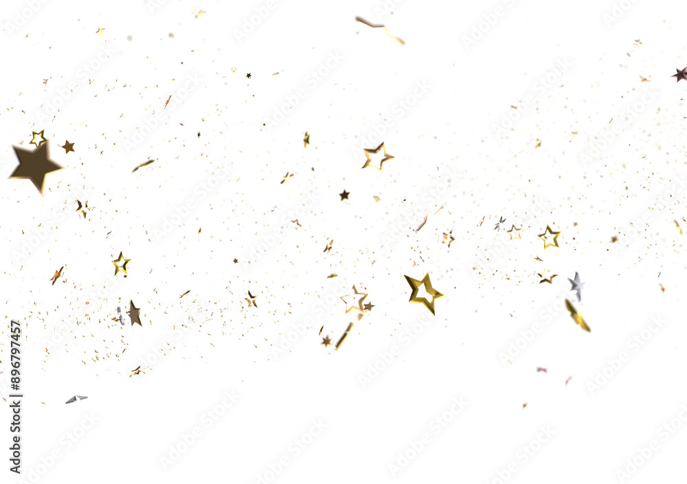 Gilded Wonder: Explore the Magic of a 3D Gold Stars Rain Gilded Wonder: Explore the Magic of a 3D Gold Stars Rain