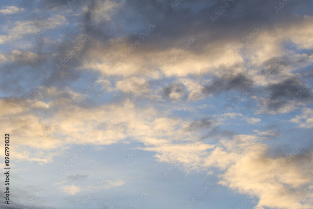 Fototapeta premium blue sky with clouds