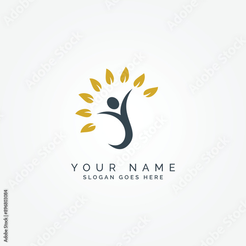Fitness and Health care Logo