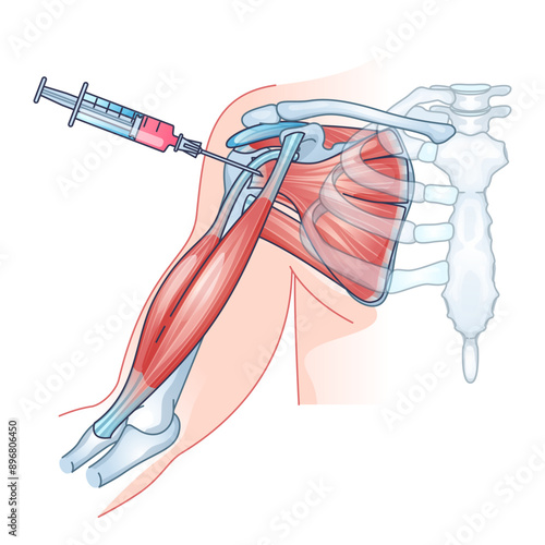 Stem cell therapy as regenerative medicine for tissue repair outline diagram, transparent background. Educational example with treatment and injection to help diseased, dysfunctional.