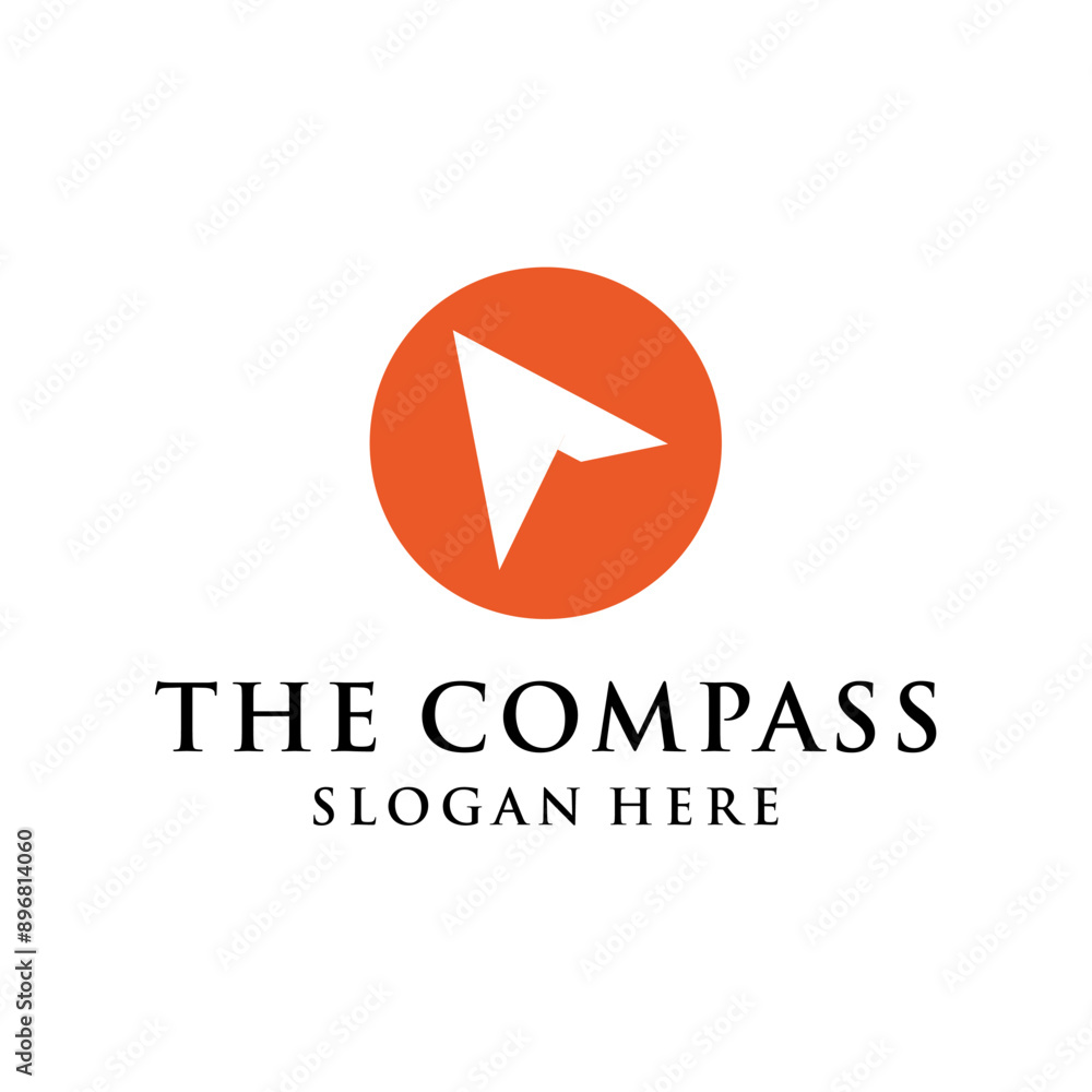 modern simple clean compass concept modern simple clean compass concept