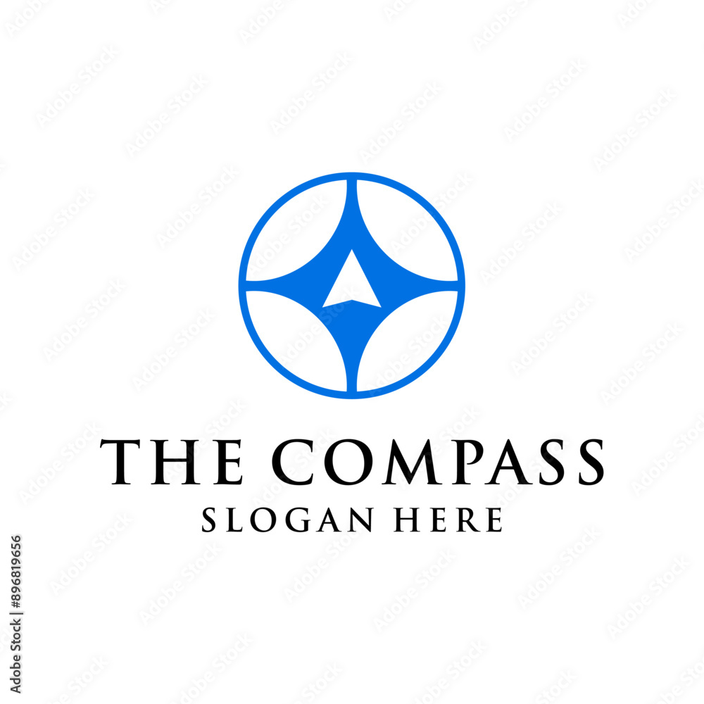 modern simple clean compass concept modern simple clean compass concept