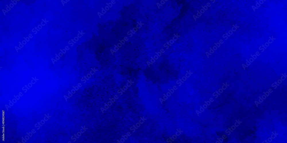 Fototapeta premium paint spatter and old grainy distressed blue grunge texture, Blue misty dark background with smoke,Dark blue stone concrete paper texture background,blue dust particles splash on background.