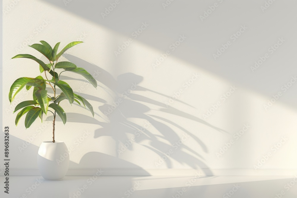 Modern Indoor Plants in Sunlit Room, Stylish indoor plants in minimalist white pots, illuminated by natural sunlight, perfect for modern home decor and interior design.
Modern Indoor Plants in Sunlit Room, Stylish indoor plants in minimalist white pots, illuminated by natural sunlight, perfect for modern home decor and interior design.