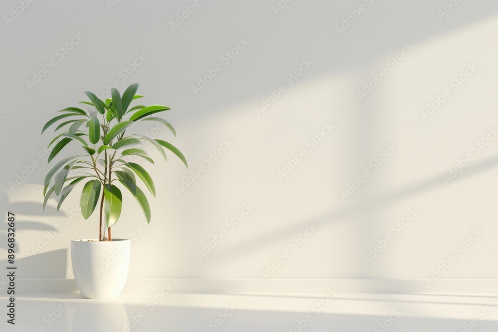 Modern Indoor Plants in Sunlit Room, Stylish indoor plants in minimalist white pots, illuminated by natural sunlight, perfect for modern home decor and interior design.
Modern Indoor Plants in Sunlit Room, Stylish indoor plants in minimalist white pots, illuminated by natural sunlight, perfect for modern home decor and interior design.