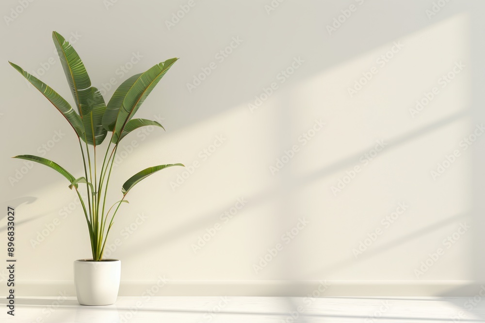 Modern Indoor Plants in Sunlit Room, Stylish indoor plants in minimalist white pots, illuminated by natural sunlight, perfect for modern home decor and interior design.
Modern Indoor Plants in Sunlit Room, Stylish indoor plants in minimalist white pots, illuminated by natural sunlight, perfect for modern home decor and interior design.